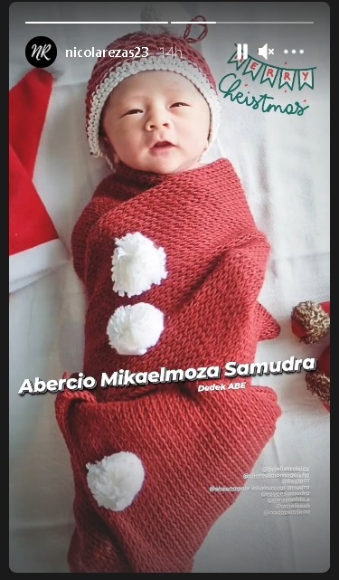 Momo Eks Geisha Melahirkan Anak Kedua, Suami Pajang Foto Lucu dan Menggemaskan Bayinya