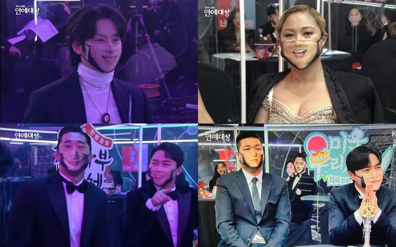 Netizen Dibuat Ngakak Lihat Protokol Kesehatan Unik di SBS Entertainment Awards 2020