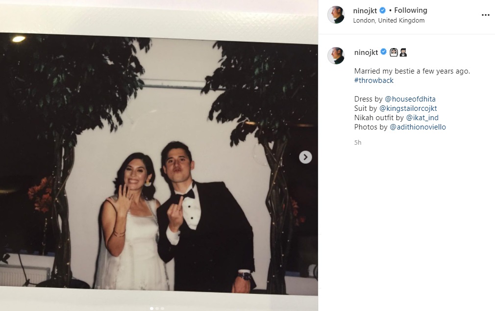 Hannah Al Rashid - Nino Fernandez Bagikan Foto Pernikahan, Diserbu Ucapan Selamat Rekan Artis