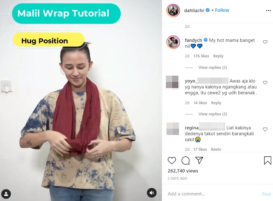 Posisi Gendong Anak Tuai Protes, Dahlia Poland Berang Beri Penjelasan