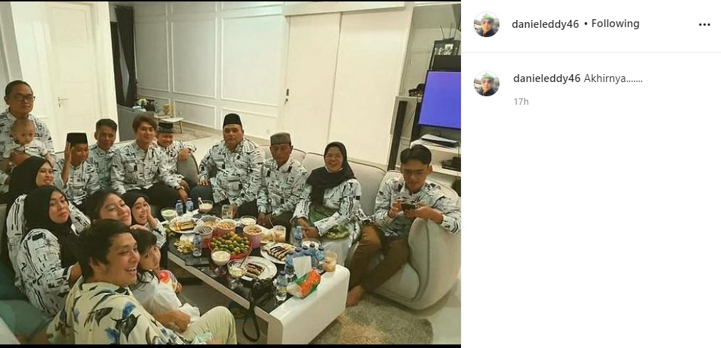 Keluarga Rizky Billar dan Lesti Kompak Pakai Baju Seragam, Fans Ramaikan Tagar ‘Menuju Halal’