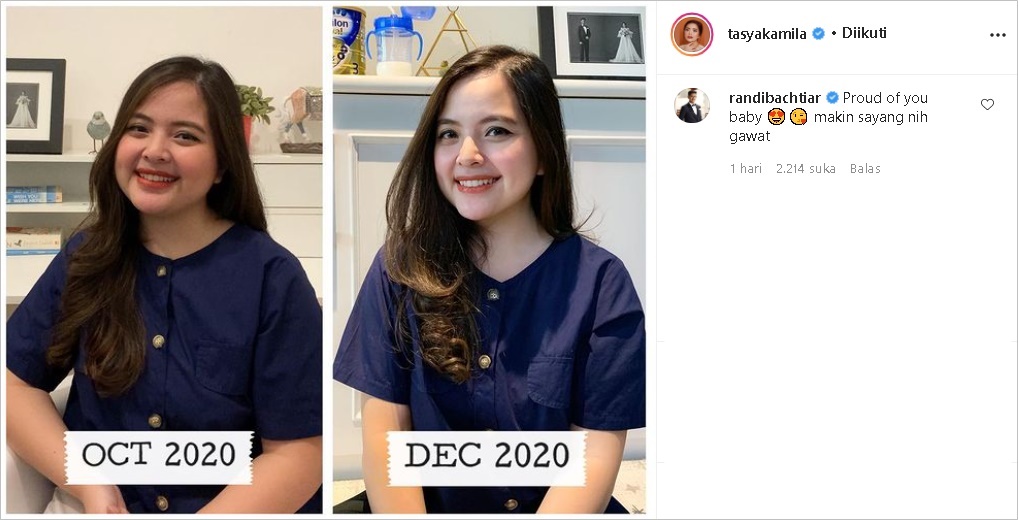 Perubahan Tasya Kamila Usai Jalani Diet 2 Bulan Terpampang Nyata, Reaksi Super Manis Suami Diserbu