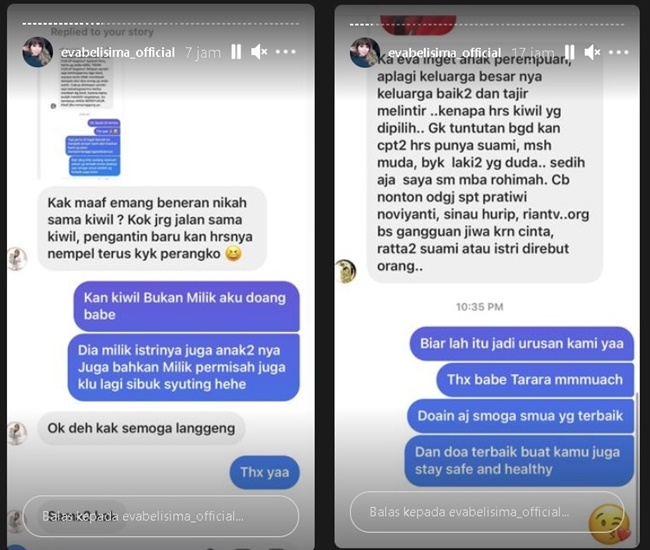 Ditanya Alasan Tak Lagi Umbar Kemesraan dengan Kiwil, Eva Bellissima Singgung Soal Kepemilikan