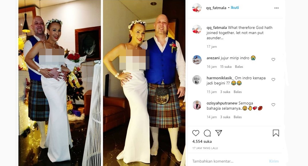 Kiki Fatmala Diduga Telah Resmi Menikah dengan Pria Bule