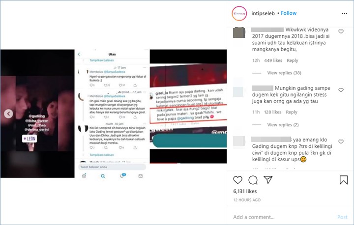gading marten mendapatkan dukungan meski video dugem di 2018 kembali disorot