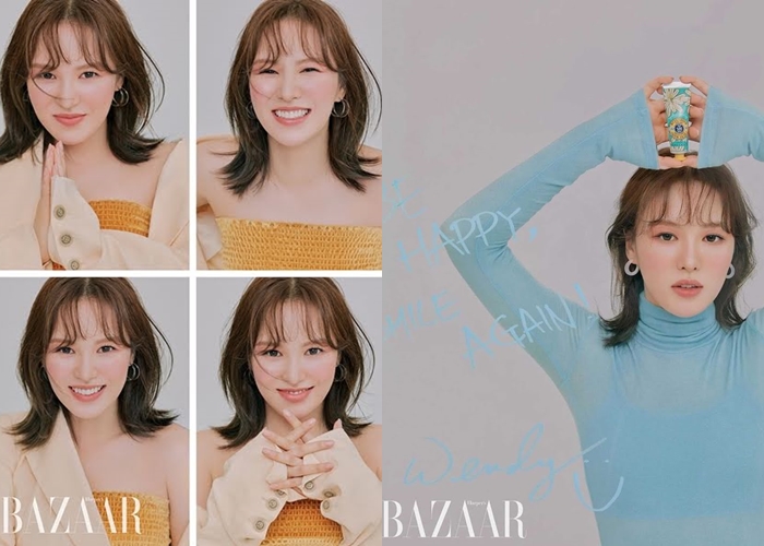 Usai Setahun Hiatus, Wendy Tampil Sumringah dalam Pemotretan Bersama Harper\'s Bazaar