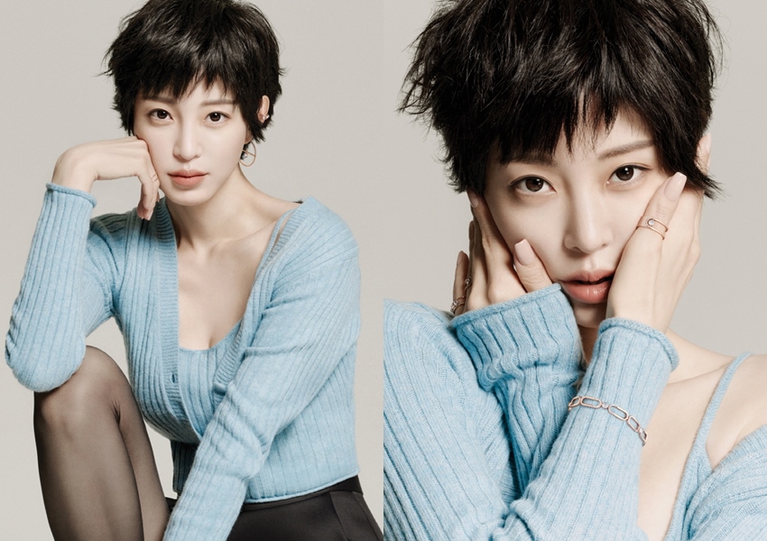 Han Ye Seul Tampil Beda dengan Potongan Rambut Pixie di Iklan Perhiasan Mewah