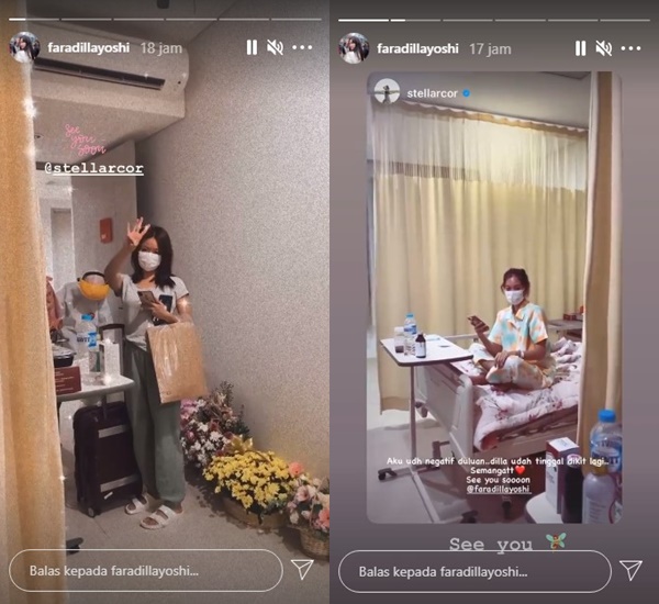 Faradilla Yoshi Masih Harus Berjuang Lawan COVID-19