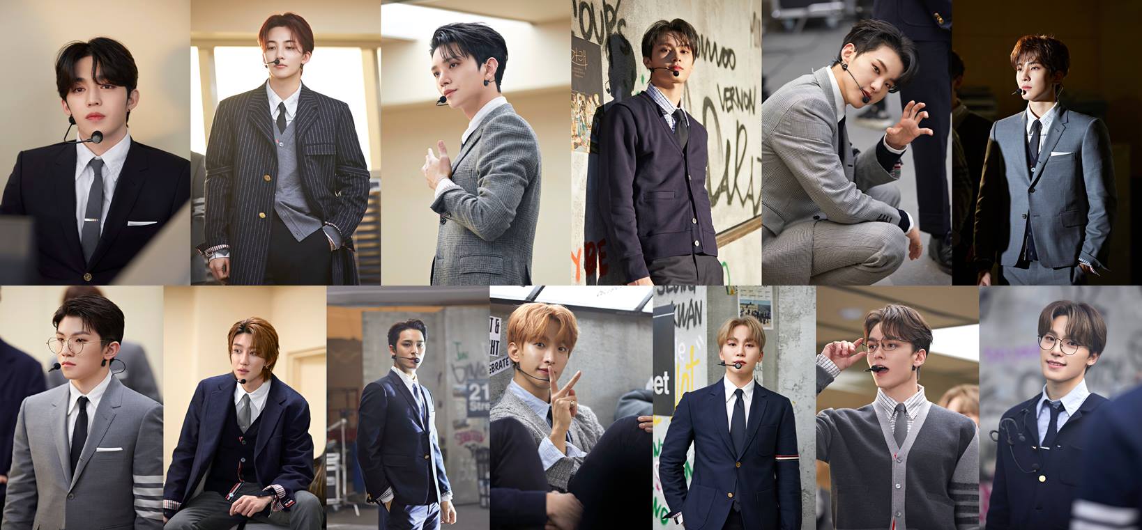 seventeen membagikan potret mereka kala tampil di acara amerika serikat the kelly clarkson show