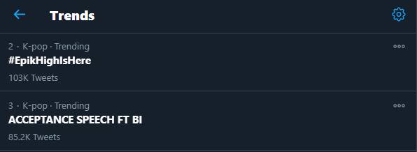 para penggemar mengungkapkan antusias atas resminya b.i comeback bersama dengan epik high