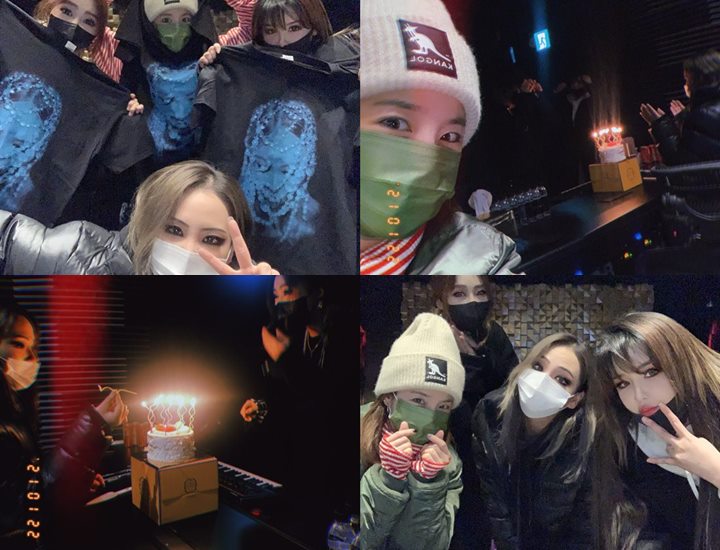 2NE1 Reunian di Hari Ulang Tahun Minzy