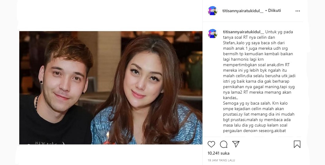 Sifat Asli Celine Evangelista Selama Menikah dengan Stefan Terkuak, Begini Soal Kemungkinan Cerai