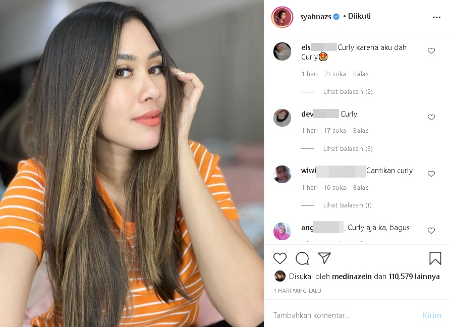 Syahnaz Sadiqah Tampil dengan Gaya Rambut Beda dari Biasa, Justru Tuai Respons Tak Terduga