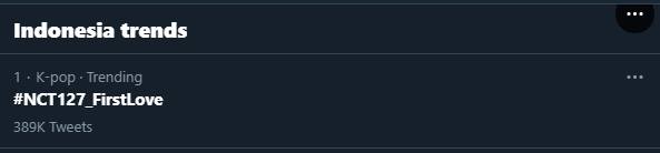 nct 127 menjadi trending topic di berbagai negara karena merilis lagu \'first love\' tepat di tanggal 27 januari