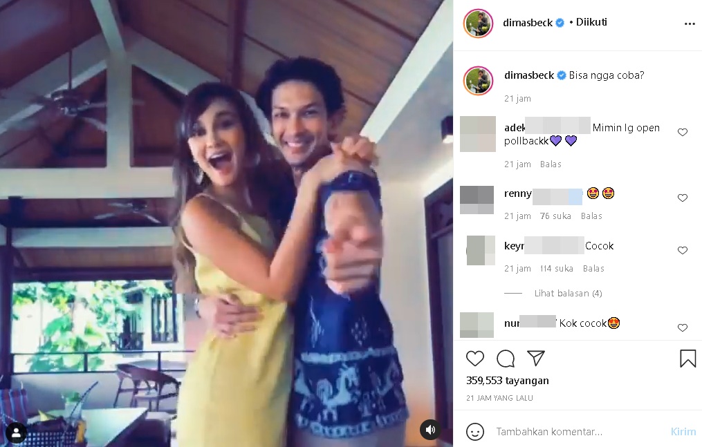 Luna Maya Asyik Joget Mesra Bareng Dimas Beck, Heboh Dikaitkan Pengakuan Soal Brondong