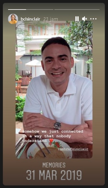 Bunga Citra Lestari Tulis Ungkapan Mendalam Seraya Pajang Foto Kenangan Ashraf Sinclair