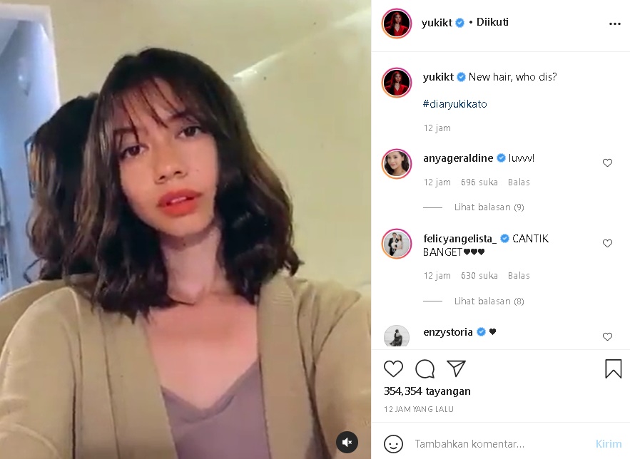 Bikin Fans Terkecoh, Yuki Kato Pamer Gaya Rambut Baru Banjir Pujian Dikira Idol Ini