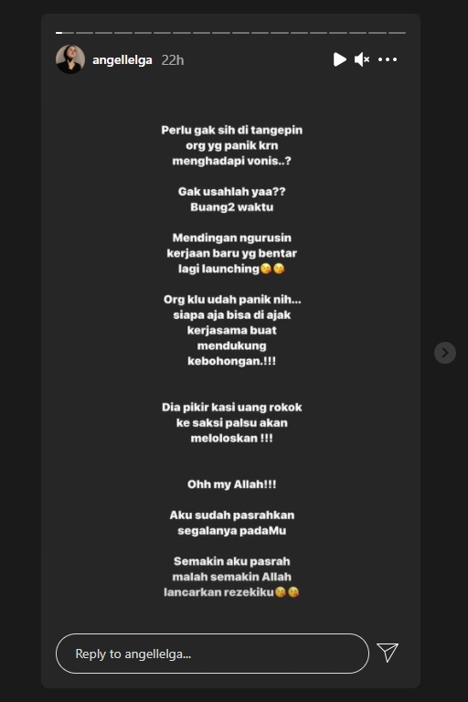 Dituding Sering Bawa Pria Menginap di Rumah, Angel Lelga Tak Terima: Saksi Palsu!