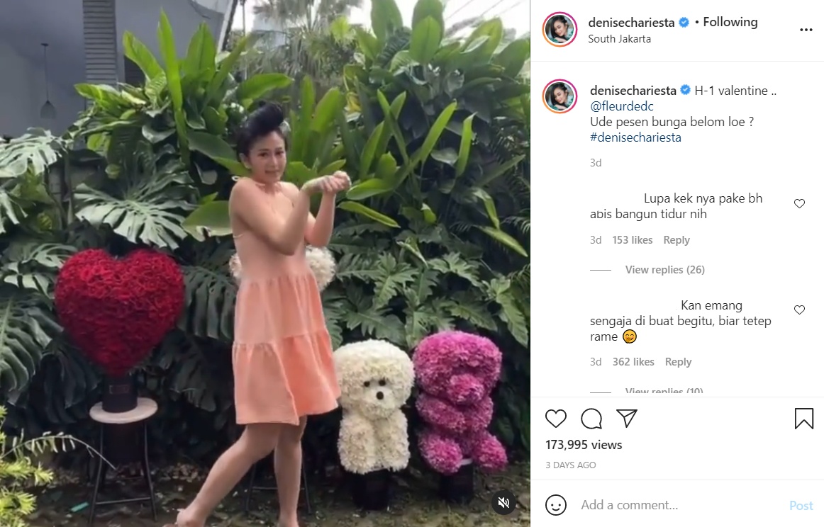Kena Hujat Usai Joget Tanpa Bra, Denise Chariesta: yang Penting Gak Bikin Video Syur