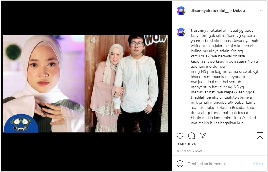 Sempat Coba untuk Bubar, Peramal Ini Ungkap Alasan Nissa Sabyan Masih Nekat Jadi Orang Ketiga
