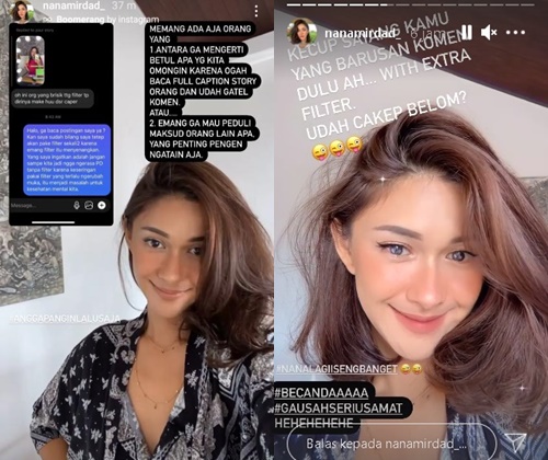 Simak Jawaban Telak Nana Mirdad Usai Disebut Caper Gara-gara Foto Pakai Filter Instagram