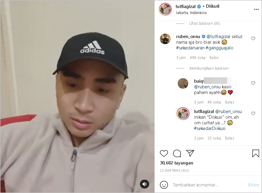 Lutfi Agizal Bahas Soal Pacaran Beda Agama Diduga Sindir Jordi Onsu, Reaksi Ruben Sang Kakak Disorot