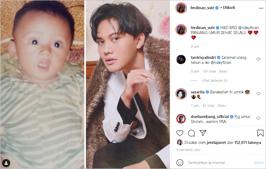 Pajang Foto Rizky Febian Masa Kecil, Sule Ramai Digoda Gara-gara Panggil Akrab Begini ke Putranya
