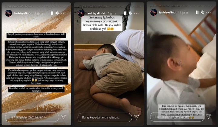 Cerita Tantri Kotak Anaknya Disunat di Usia 1 Tahun, Awalnya Parno Hingga Ragu Sekarang Bersyukur