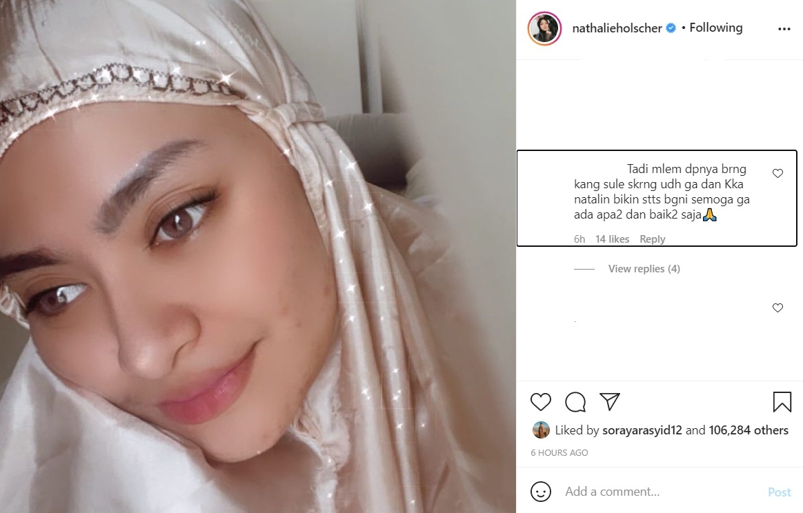 Nathalie Holscher Tulis Caption Bijak di IG, Netter Justru Curiga Akan Hal Ini