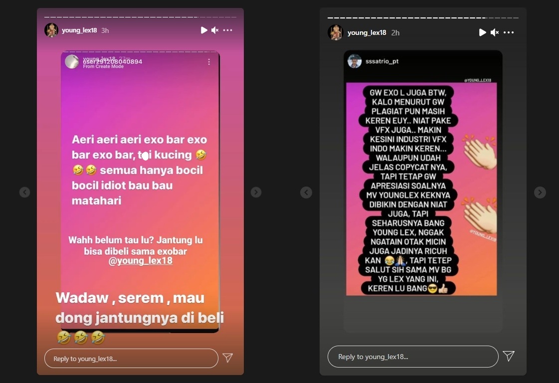 Masih Enggan Meminta Maaf, Young Lex Justru Kini \'Ledek\' Penggemar EXO