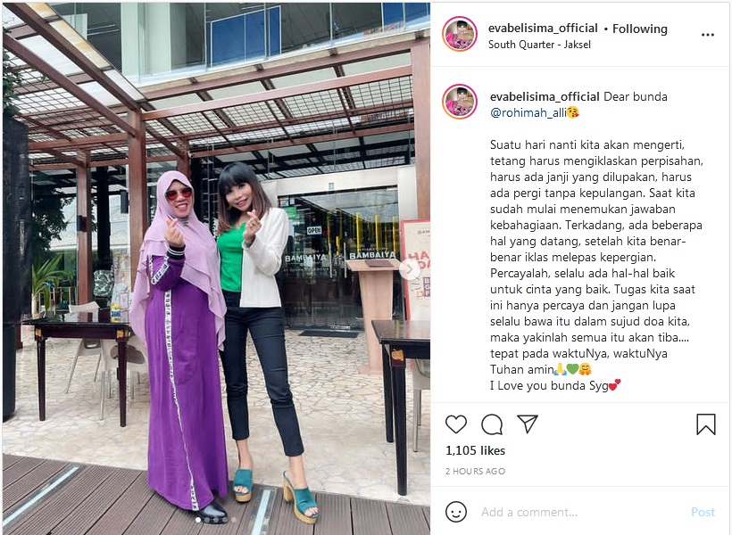 Singgung Soal Perpisahan, Eva Belisima Beri Dukungan Ini untuk Rohimah