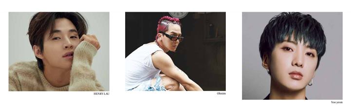 song mino dan kim seung yoon winner serta henry lau akan menjadi idol k-pop yang menampilkan karya mereka di galeri START air fair di london, inggris pada oktober 2021 mendatang