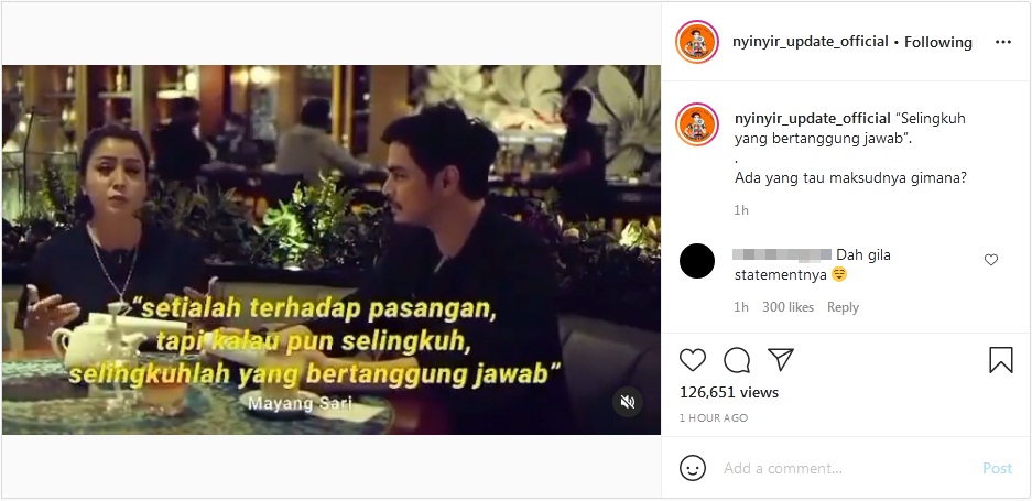 Mayangsari Malah Tuai Protes Usai Sampaikan Pesan Soal Perselingkuhan