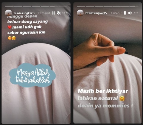 Momen Persalinan Semakin di Depan Mata, Zaskia Sungkar Beber Ikhtiar Satu Hal Penting Ini