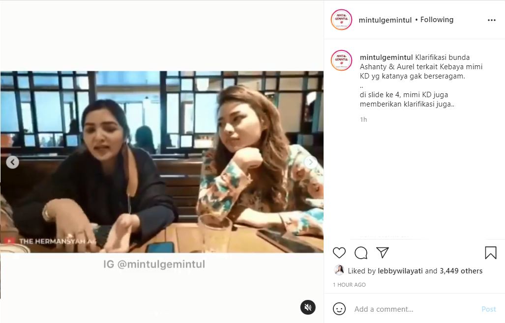 Ashanty Buka Suara Soal Kebaya Krisdayanti yang Terlihat Beda di Lamaran Aurel Hermansyah