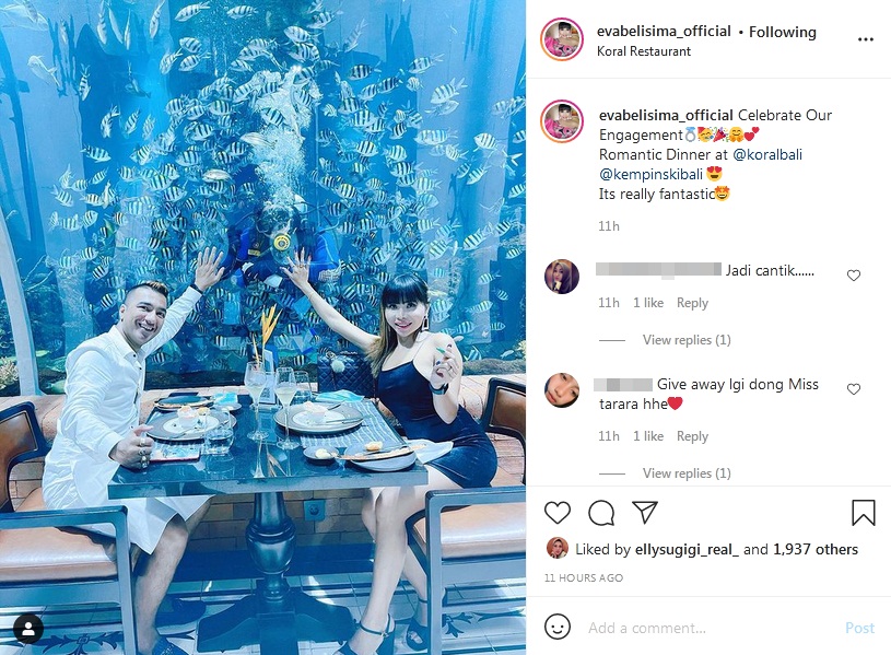 Eva Belisima Dilamar Pacar Bulenya