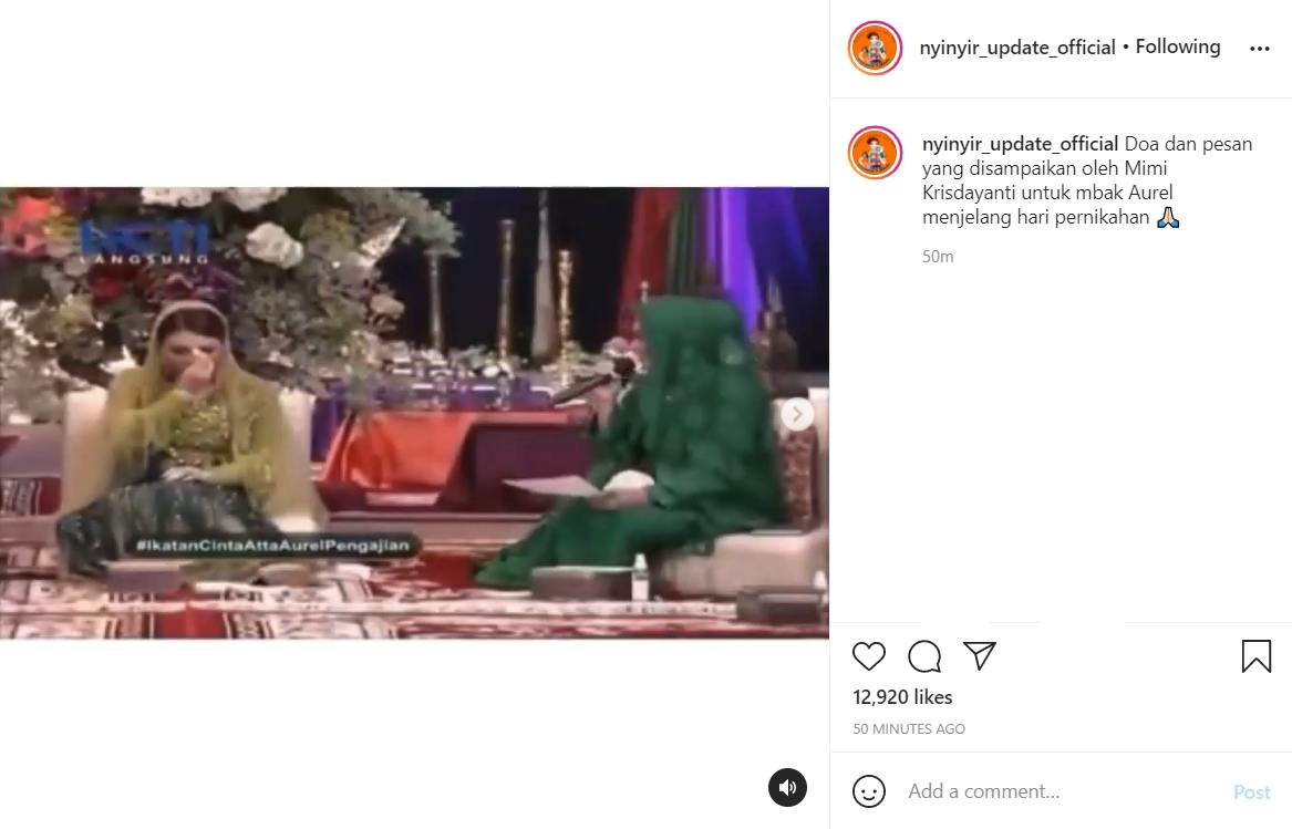 Hadiri Acara Pengajian Aurel Hermansyah, Krisdayanti Sampaikan Doa dan Pesan Ini Sukses Bikin Haru