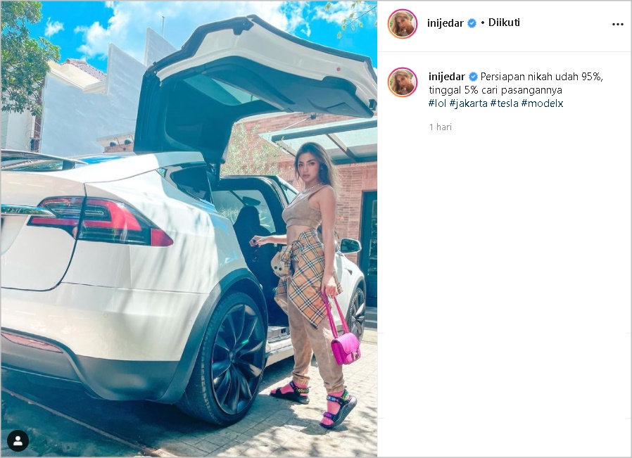 Jessica Iskandar Sebut Persiapan Pernikahan Sudah 95 Persen, Ungkap Kekurangan Ini Sontak Banjir Doa