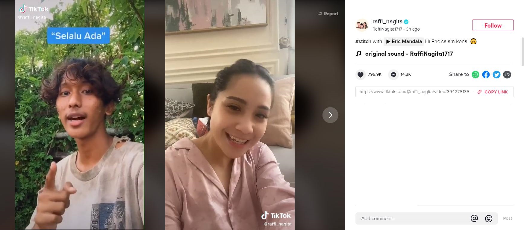 Viral Pria Buatkan Lagu untuk Rafathar, Dapat Respons Ini dari Nagita Slavina