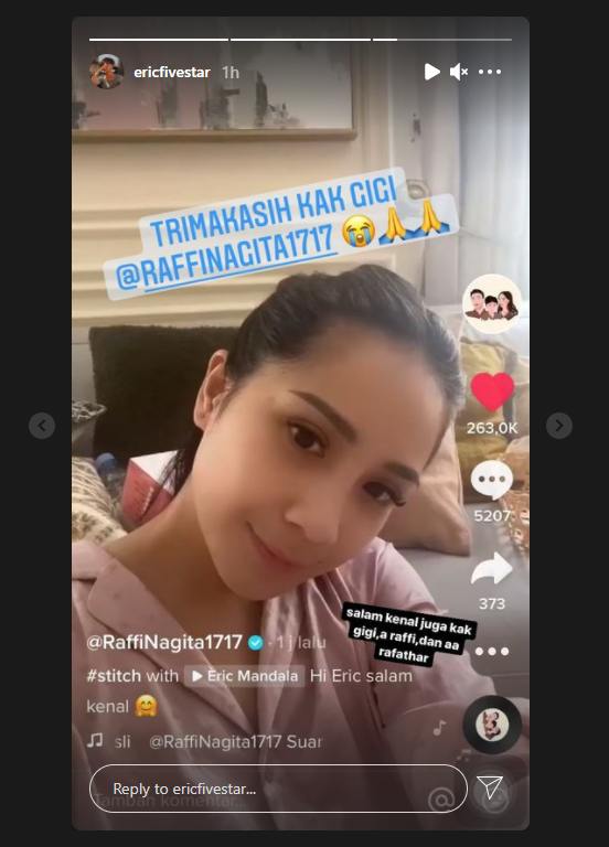 Viral Pria Buatkan Lagu untuk Rafathar, Dapat Respons Ini dari Nagita Slavina