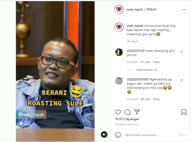 Terkuak Pernah di-Roasting Rigen, Sule Justru Masih Kena Sindir Karena Hal Ini