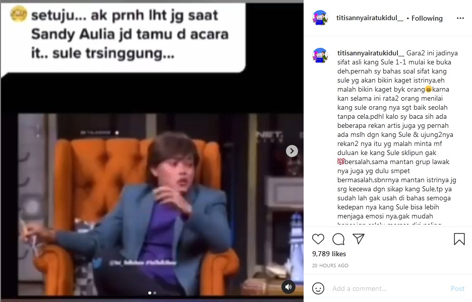 Sule Diramal Bakal Tersandung Masalah Lagi, Sifat Asli Sampai Ikut Terbongkar