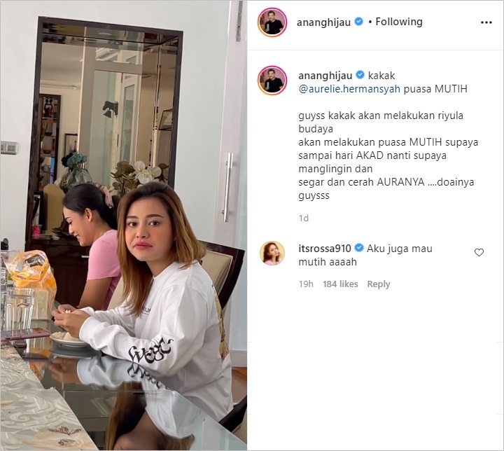 Aurel Hermansyah Puasa Mutih Demi Tampil Manglingi Saat Akad, Rossa Digoda Fans Usai Komentar Begini