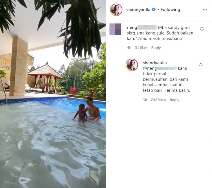 Dikira Musuhan, Shandy Aulia Merespons Usai Ditanya Hubungan dengan Sule Sekarang