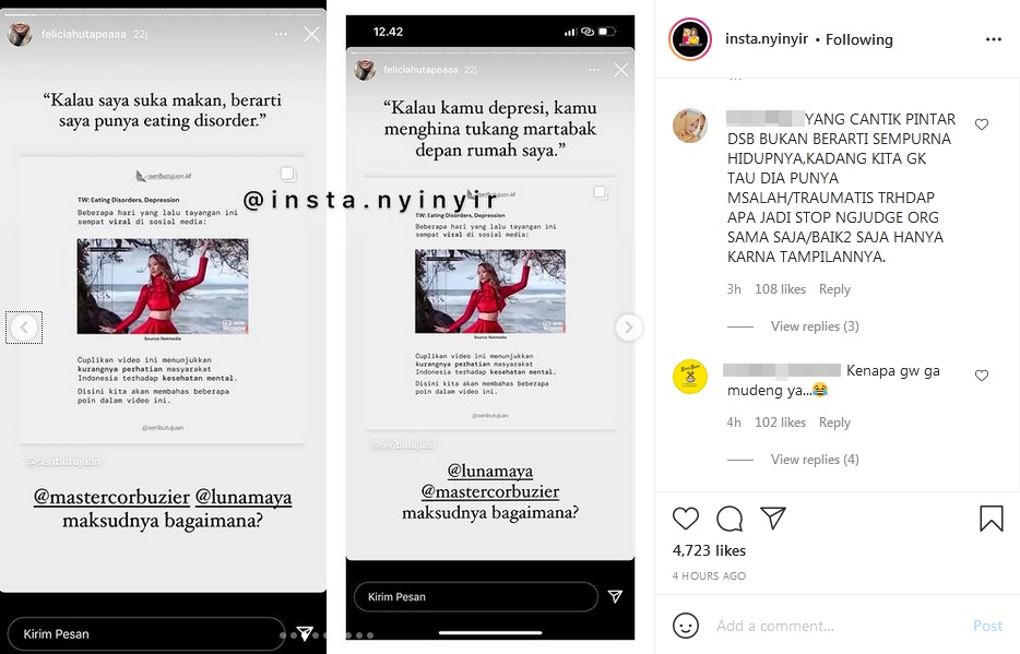 Dikritik Putri Hotman Paris Karena Dianggap Remehkan Kesehatan Mental, Jawaban Luna Maya Mengejutkan