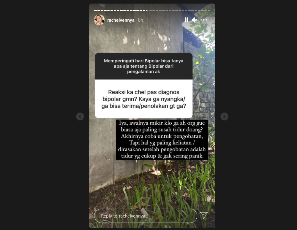 Sempat Curiga Cuma Hal Sepele, Rachel Vennya Beber Reaksi Pertama Kali Didiagnosis Bipolar