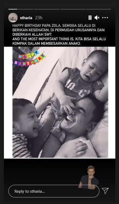 Peringati Ultah Zumi Zola, Sherrin Tharia Mantan Istri Ungkap Harapan Mendalam dan Pesan Penting