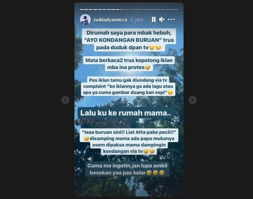 Antusias ‘Kondangan’ Via TV, Zaskia Mecca Ungkap Sang Ibu Heboh Lihat Penampilan Atta Halilintar