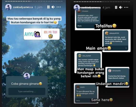 Antusias ‘Kondangan’ Via TV, Zaskia Mecca Ungkap Sang Ibu Heboh Lihat Penampilan Atta Halilintar