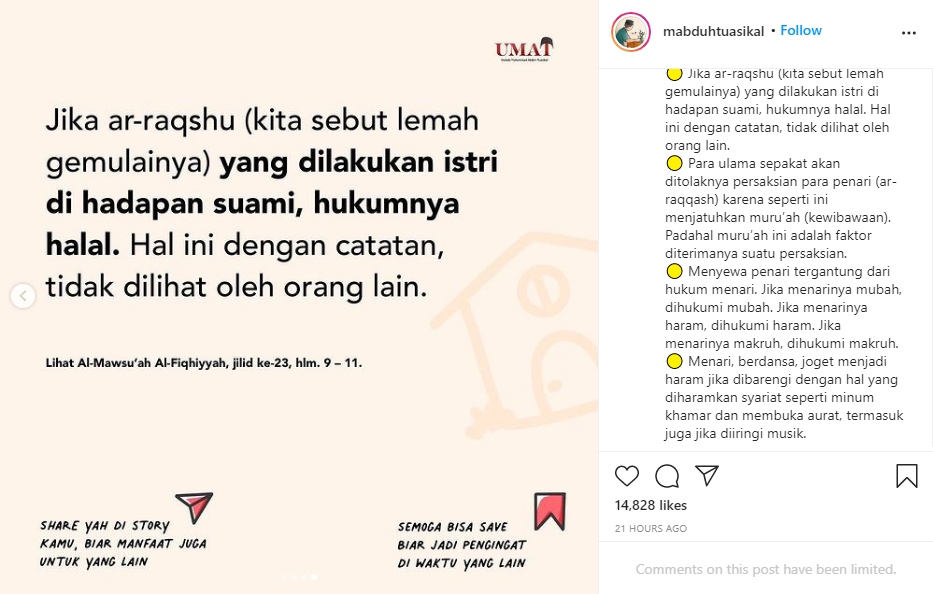 Ustaz Solmed Bela Istri dan Beber Hukum Joget, Ustaz Ini Beri Kritik Hingga Ungkap Catatan Penting